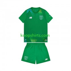 West Ham United Doelman Thuis Tenue Kinder Voetbalshirts 2026-2027 Korte Mouwen