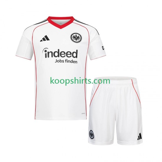 Eintracht Frankfurt Uit Tenue Kinder Voetbalshirts 2025-2026 Korte Mouwen