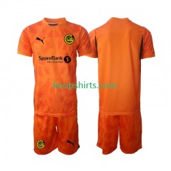 Doelman Uit Tenue Kinder Voetbalshirts FK Bodo Glimt 2025 Korte Mouwen