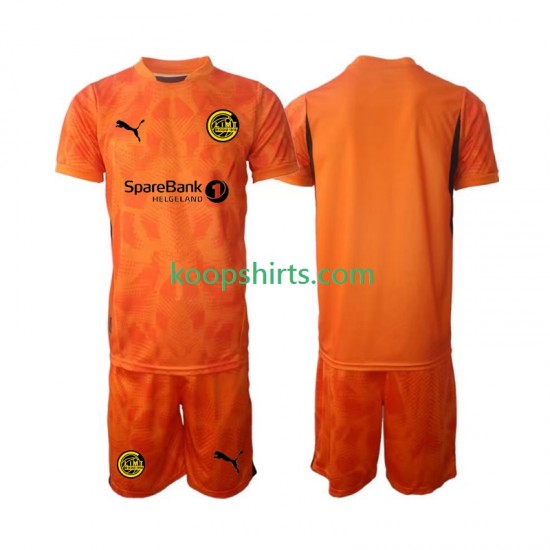 Doelman Uit Tenue Kinder Voetbalshirts FK Bodo Glimt 2025 Korte Mouwen