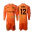 Doelman Uit Tenue Kinder Voetbalshirts FK Bodo Glimt Nikita Haikin 12 2025 Lange Mouwen