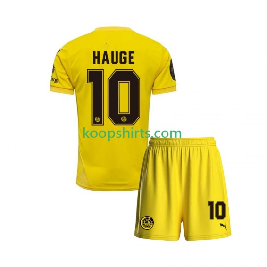 Thuis Tenue Kinder Voetbalshirts FK Bodo Glimt Jens Petter Hauge 10 2025 Korte Mouwen
