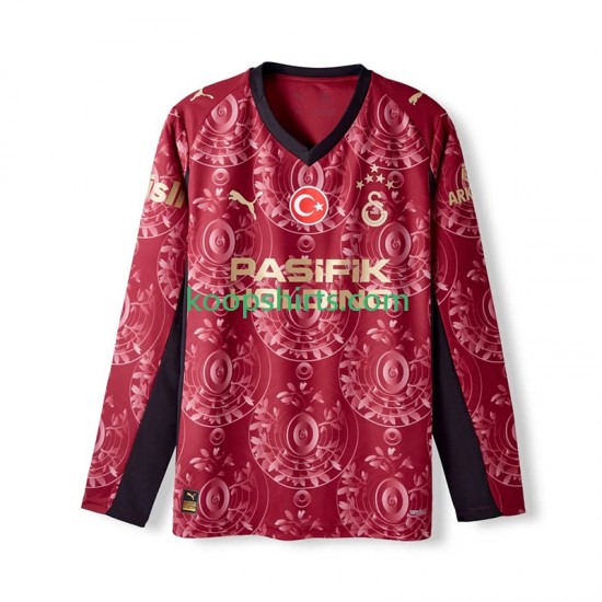 Galatasaray Derde Tenue Heren Voetbalshirts 2025-2026 Lange Mouwen