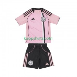 Leicester City Derde Tenue Kinder Voetbalshirts 2025-2026 Korte Mouwen
