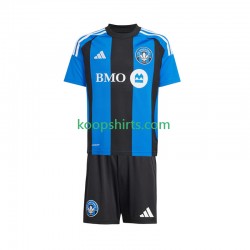 CF Montréal Thuis Tenue Kinder Voetbalshirts 2025 Korte Mouwen