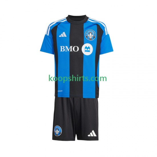 CF Montréal Thuis Tenue Kinder Voetbalshirts 2025 Korte Mouwen