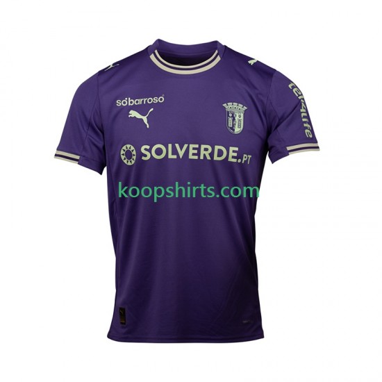 Uit Tenue Heren Voetbalshirts SC Braga 2025-2026 Korte Mouwen