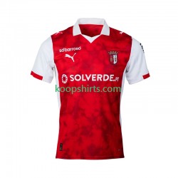 Thuis Tenue Heren Voetbalshirts SC Braga 2025-2026 Korte Mouwen