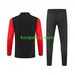 AS Roma Zwart Sweatshirts Pak 2023-2024