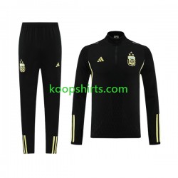 Argentinië Zwart Voetbal trainingspak 2023-2024