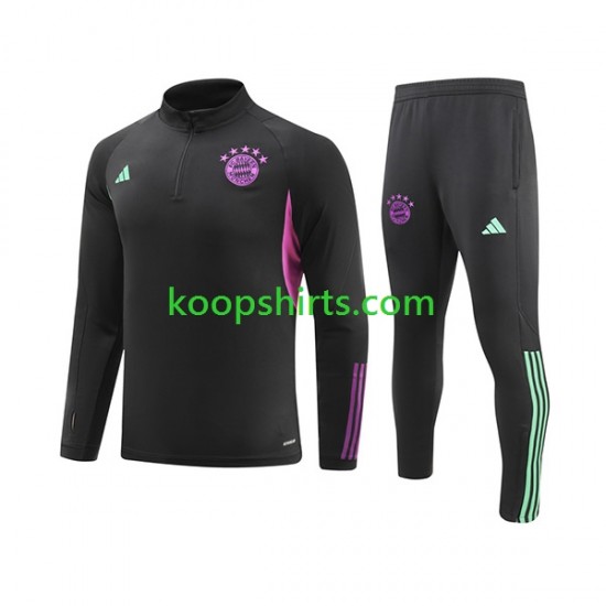 FC Bayern München Zwart Sweatshirts Pak 2023-2024 FC Bayern München Zwart Sweatshirts Pak 2023-2024