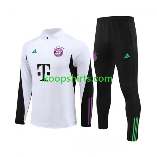 FC Bayern München Wit Sweatshirts Pak 2023-2024 FC Bayern München Wit Sweatshirts Pak 2023-2024
