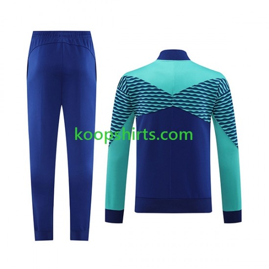 Brazilië Blauw Voetbal trainingspak 2023-2024