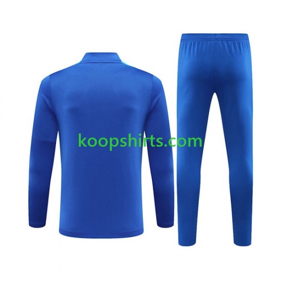 FC Barcelona Blauw Sweatshirts Pak 2023-2024 SKU001