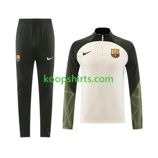 FC Barcelona Wit Sweatshirts Pak 2023-2024 FC Barcelona Wit Sweatshirts Pak 2023-2024