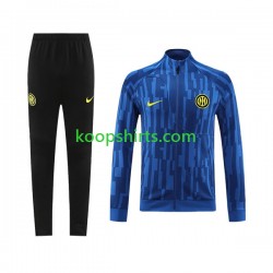 Inter Milan Blauw Voetbal trainingspak 2023-2024