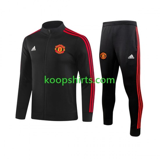 Manchester United Zwart Voetbal trainingspak 2023-2024 Manchester United Zwart Voetbal trainingspak 2023-2024