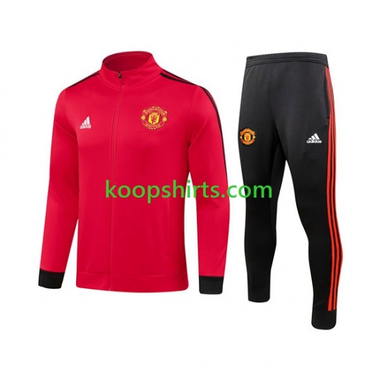 Manchester United Rood Voetbal trainingspak 2023-2024 Manchester United Rood Voetbal trainingspak 2023-2024
