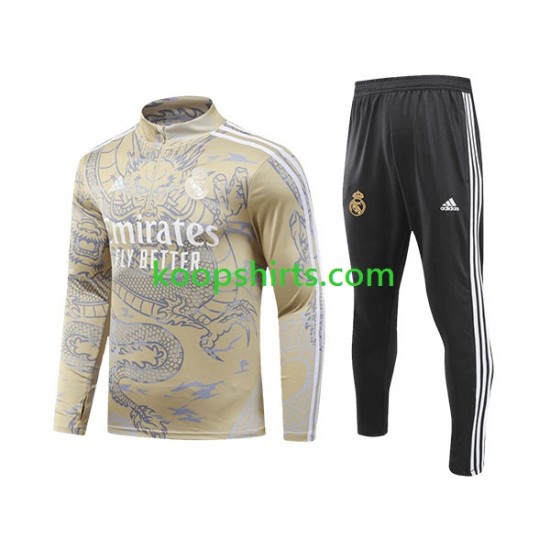 Real Madrid Geel Sweatshirts Pak 2023-2024 Dragon Real Madrid Geel Sweatshirts Pak 2023-2024 Dragon