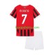 AC Milan Thuis Tenue Kinder Voetbalshirts Alvaro Morata 7 2024-2025 Korte Mouwen AC Milan Thuis Tenue Kinder Voetbalshirts Alvaro Morata 7 2024-2025 Korte Mouwen