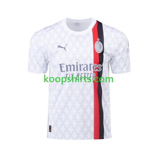 AC Milan Uit Tenue Heren Voetbalshirts 2023-2024 Korte Mouwen AC Milan Uit Tenue Heren Voetbalshirts 2023-2024 Korte Mouwen