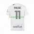 AC Milan Uit Tenue Heren Voetbalshirts Christian Pulisic 11 2023-2024 Korte Mouwen