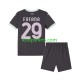 AC Milan Derde Tenue Kinder Voetbalshirts Fofana 29 2024-2025 Korte Mouwen AC Milan Derde Tenue Kinder Voetbalshirts Fofana 29 2024-2025 Korte Mouwen