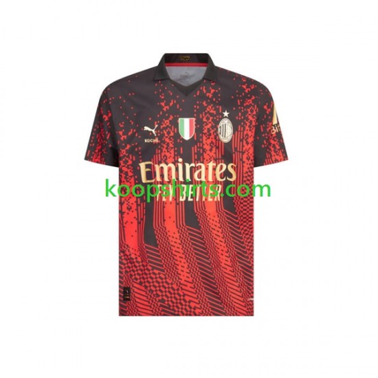 AC Milan Vierde Tenue Heren Voetbalshirts 2022-2023 Korte Mouwen AC Milan Vierde Tenue Heren Voetbalshirts 2022-2023 Korte Mouwen