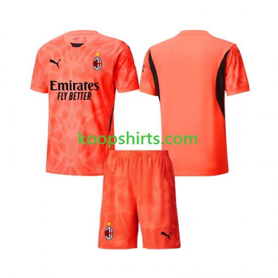 AC Milan Doelman Vierde Tenue Kinder Voetbalshirts 2024-2025 Korte Mouwen AC Milan Doelman Vierde Tenue Kinder Voetbalshirts 2024-2025 Korte Mouwen