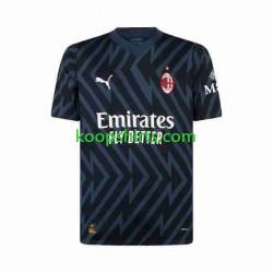 AC Milan Doelman Derde Tenue Heren Voetbalshirts Mike Maignan 16 2023-2024 Korte Mouwen