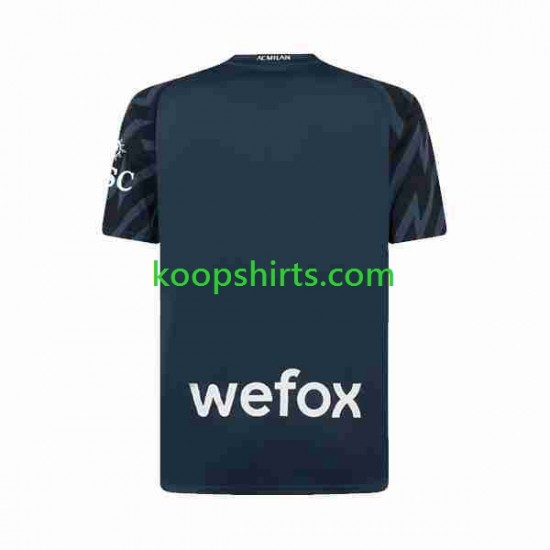AC Milan Doelman Derde Tenue Heren Voetbalshirts 2023-2024 Korte Mouwen
