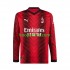AC Milan Thuis Tenue Heren Voetbalshirts 2023-2024 Lange Mouwen
