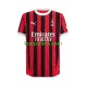 AC Milan Thuis Tenue Heren Voetbalshirts 2024-2025 Korte Mouwen AC Milan Thuis Tenue Heren Voetbalshirts 2024-2025 Korte Mouwen