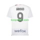 AC Milan Uit Tenue Heren Voetbalshirts Olivier Giroud 9 2023-2024 Korte Mouwen AC Milan Uit Tenue Heren Voetbalshirts Olivier Giroud 9 2023-2024 Korte Mouwen