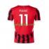AC Milan Thuis Tenue Heren Voetbalshirts Pulisic 11 2024-2025 Korte Mouwen