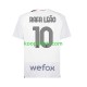 AC Milan Uit Tenue Heren Voetbalshirts Rafael Leao 10 2023-2024 Korte Mouwen AC Milan Uit Tenue Heren Voetbalshirts Rafael Leao 10 2023-2024 Korte Mouwen