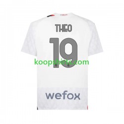 AC Milan Uit Tenue Heren Voetbalshirts Theo 19 2023-2024 Korte Mouwen