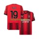 AC Milan Thuis Tenue Heren Voetbalshirts Theo Hernandez 19 2023-2024 Korte Mouwen AC Milan Thuis Tenue Heren Voetbalshirts Theo Hernandez 19 2023-2024 Korte Mouwen