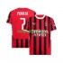 AC Milan Thuis Tenue Heren Voetbalshirts UCL Font MORATA 7 2024-2025 Korte Mouwen