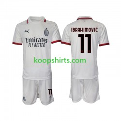 AC Milan Uit Tenue Kinder Voetbalshirts ibrahimovic 11 2024-2025 Korte Mouwen
