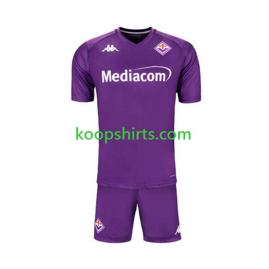 Fiorentina Thuis Tenue Kinder Voetbalshirts 2024-2025 Korte Mouwen Fiorentina Thuis Tenue Kinder Voetbalshirts 2024-2025 Korte Mouwen