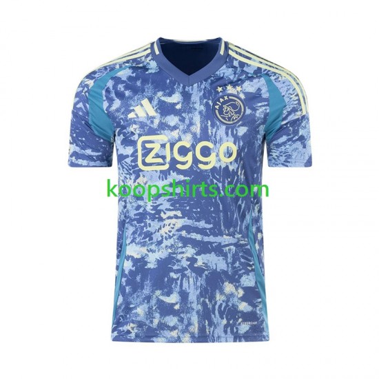 AFC Ajax Uit Tenue Heren Voetbalshirts 2024-2025 Korte Mouwen AFC Ajax Uit Tenue Heren Voetbalshirts 2024-2025 Korte Mouwen