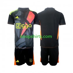 AFC Ajax Doelman Thuis Tenue Kinder Voetbalshirts 2024-2025 Korte Mouwen