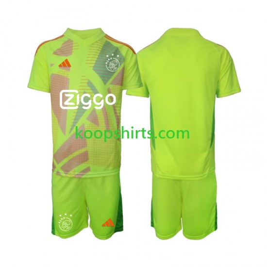 AFC Ajax Doelman Derde Tenue Kinder Voetbalshirts 2024-2025 Korte Mouwen AFC Ajax Doelman Derde Tenue Kinder Voetbalshirts 2024-2025 Korte Mouwen