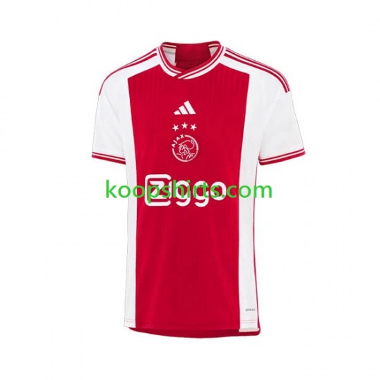 AFC Ajax Thuis Tenue Heren Voetbalshirts 2023-2024 Korte Mouwen AFC Ajax Thuis Tenue Heren Voetbalshirts 2023-2024 Korte Mouwen