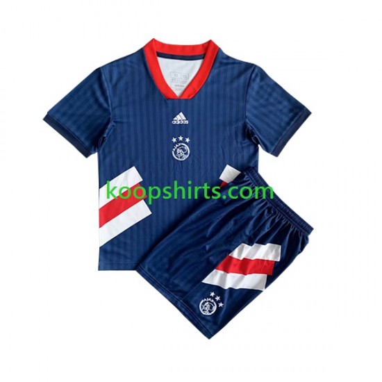AFC Ajax Retro Thuis Tenue Kinder Voetbalshirts Icon 2022-2023 Korte Mouwen AFC Ajax Retro Thuis Tenue Kinder Voetbalshirts Icon 2022-2023 Korte Mouwen