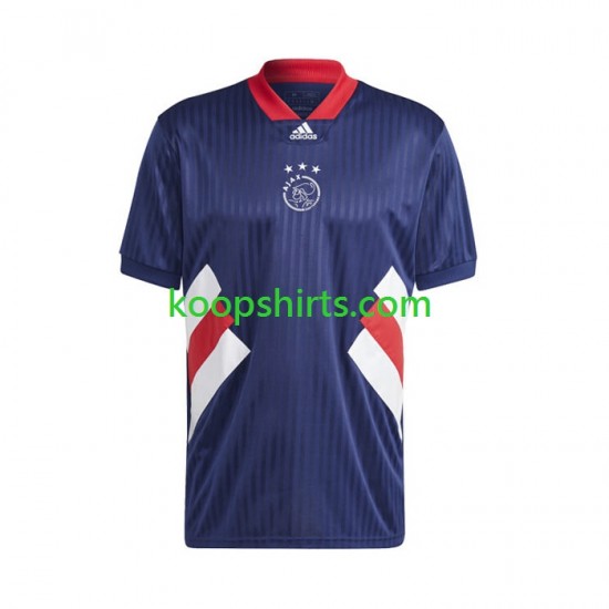 AFC Ajax Retro Thuis Tenue Heren Voetbalshirts Icon 2022-2023 Korte Mouwen AFC Ajax Retro Thuis Tenue Heren Voetbalshirts Icon 2022-2023 Korte Mouwen