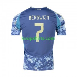 AFC Ajax Uit Tenue Heren Voetbalshirts Steven Bergwijn 7 2024-2025 Korte Mouwen