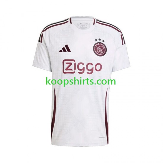 AFC Ajax Derde Tenue Heren Voetbalshirts 2024-2025 Korte Mouwen AFC Ajax Derde Tenue Heren Voetbalshirts 2024-2025 Korte Mouwen