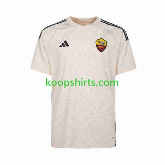 AS Roma Uit Tenue Heren Voetbalshirts 2023-2024 Korte Mouwen AS Roma Uit Tenue Heren Voetbalshirts 2023-2024 Korte Mouwen